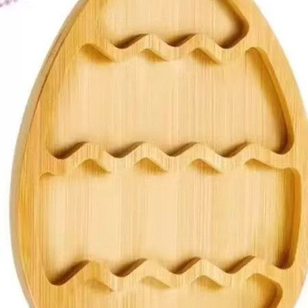 Snack Dish Home Kitchen Dried Fruit Plate Bamboo Products