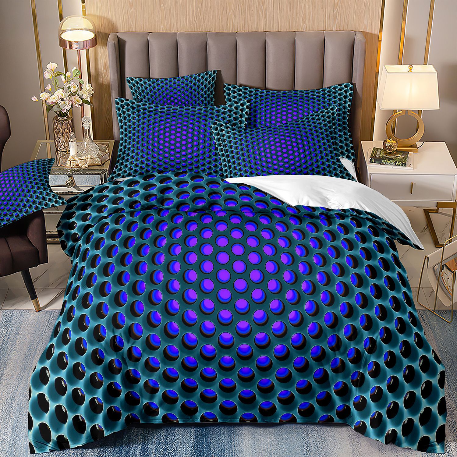 3D Digital-printed Home Textiles Abstract Duvet Cover