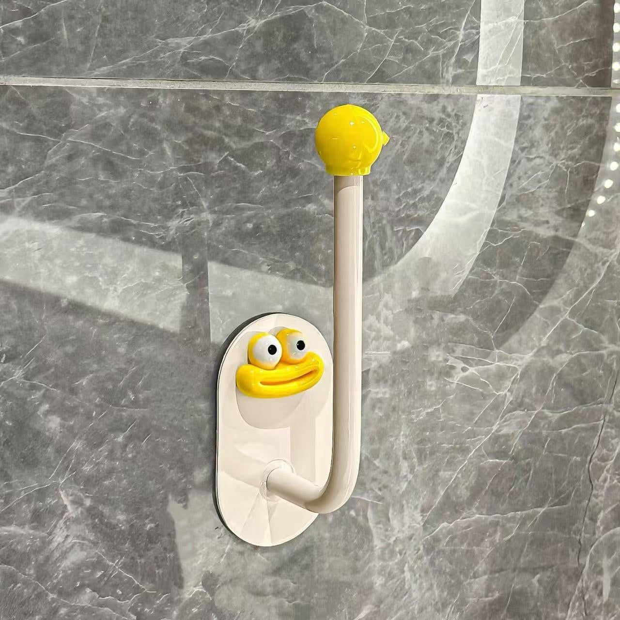 Bathroom Hair Tie Organizer, No-drill Wall Hook