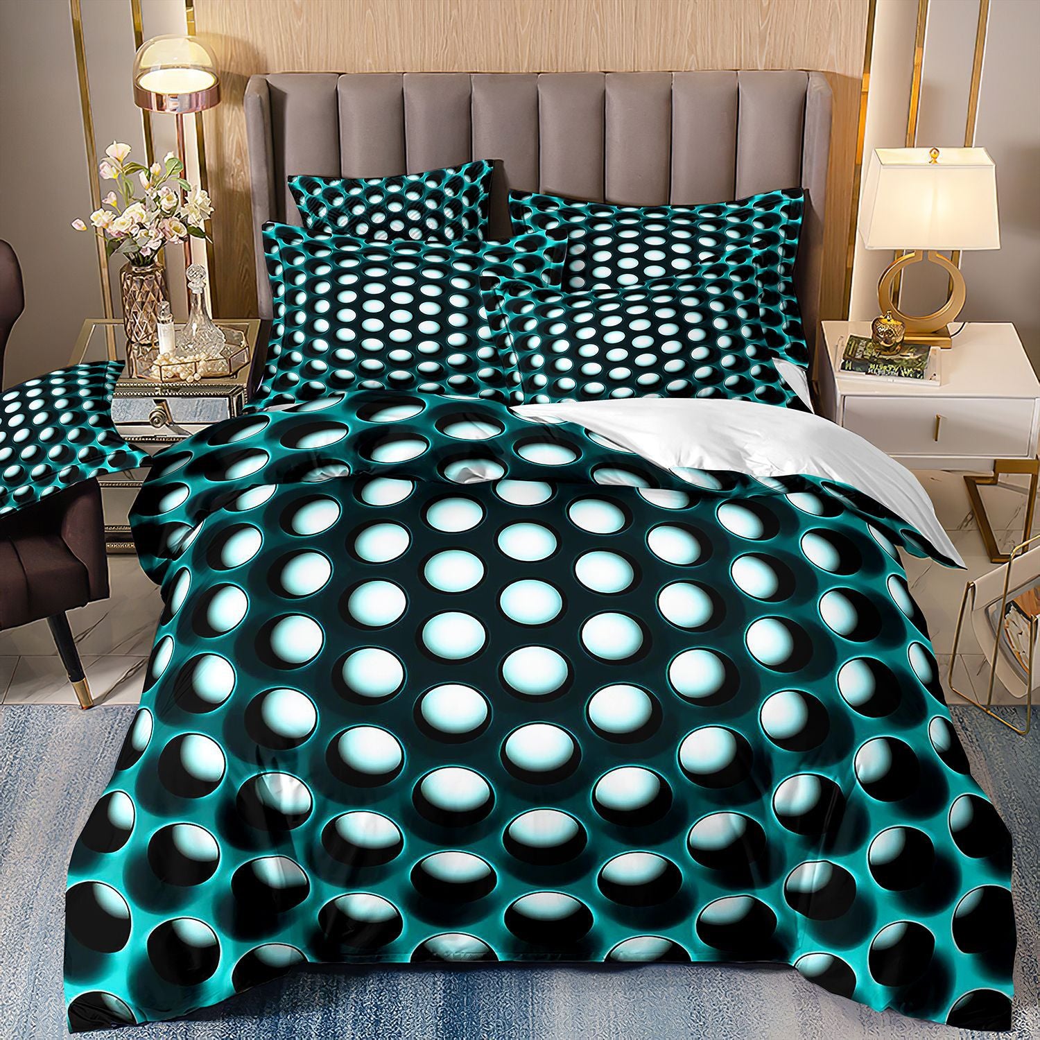 3D Digital-printed Home Textiles Abstract Duvet Cover