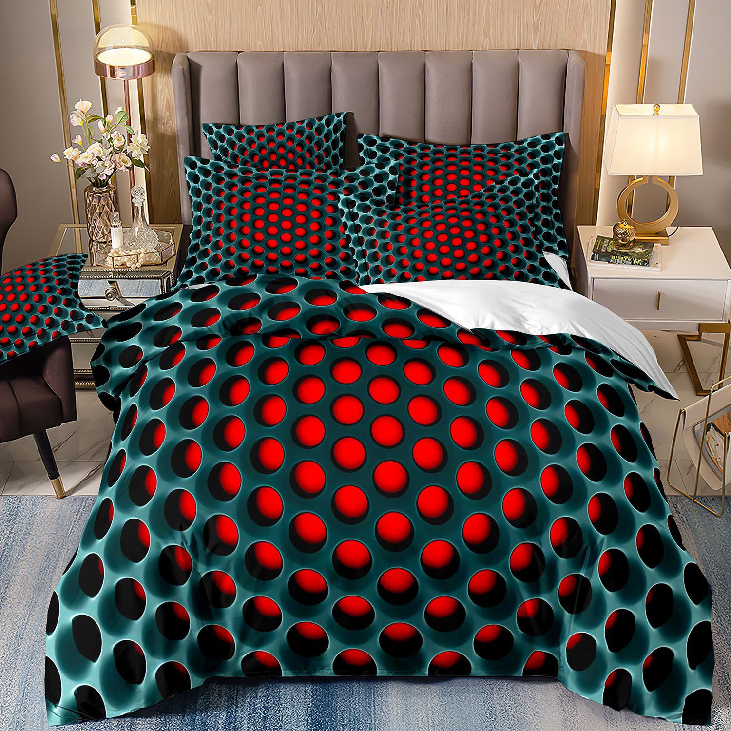 3D Digital-printed Home Textiles Abstract Duvet Cover